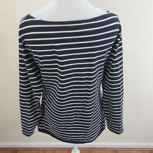 Boob Design Classic Nursing Top Shirt Black XL Long Sleeve Stretch Maternity - Picture 4 of 8